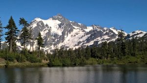 Wildflower Hiking Tours Mt Baker, Mt Rainier, Olympics - mt shuksan, picture lake